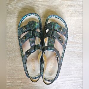 Alegria Kleo Abalone Rose Sandals - Size 9/EU40